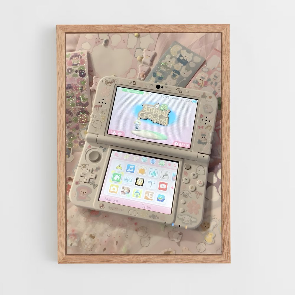 Poster Nintendo Votre – affiche Consoles (vue 4)